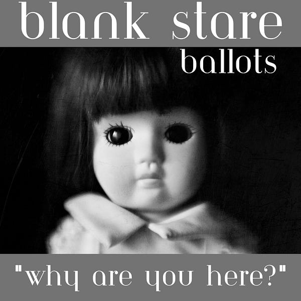 Blank Stare Ballots! The Undetected Phenomena
