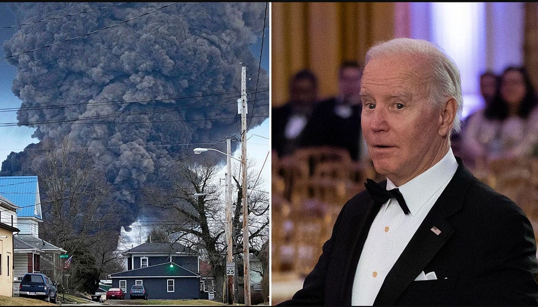 Biden Administration Rejects Ohio's Request for Emergency Aid After Train Derailment Leads to Ecological Disaster