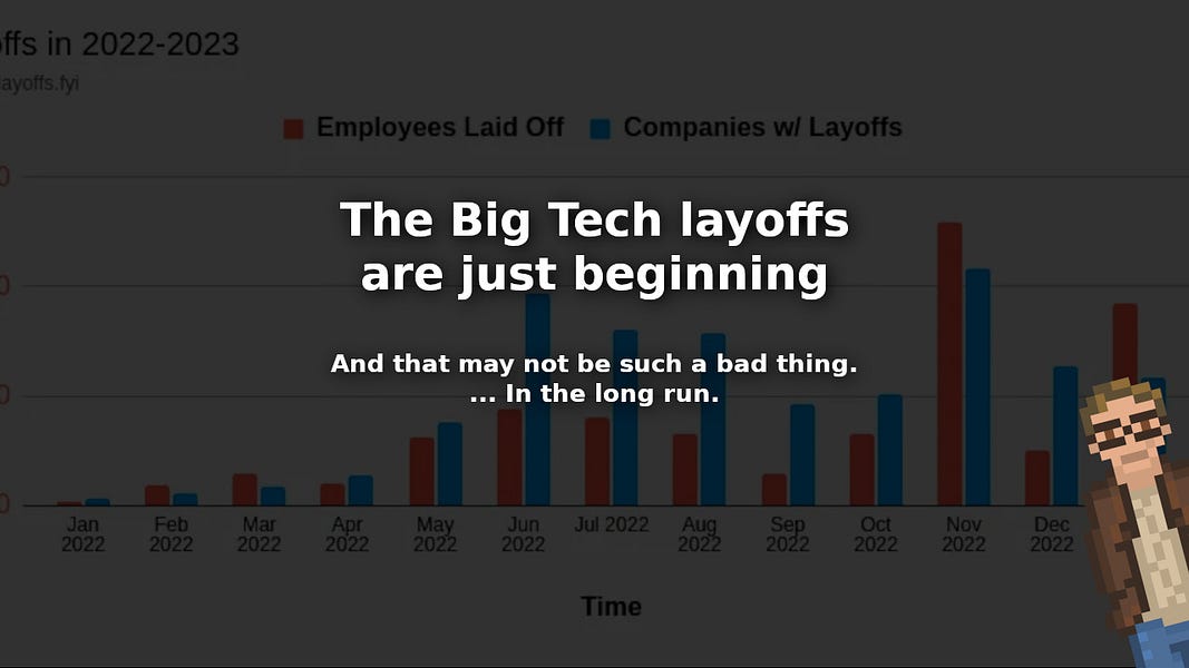 The Big Tech layoffs are just beginning
