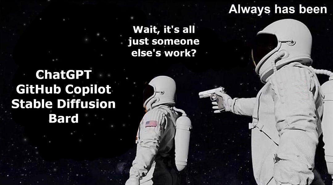 Artificial Intelligence... is really just "Someone Else's Intelligence"