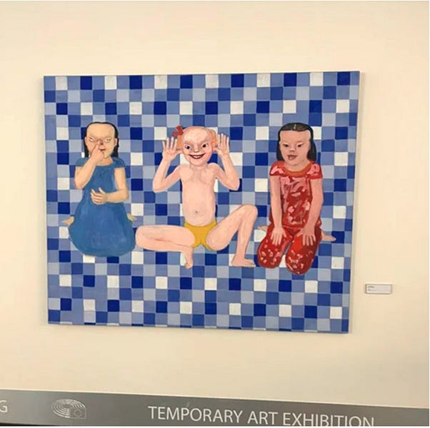 The European Parliament promotes disturbing artworks involving children