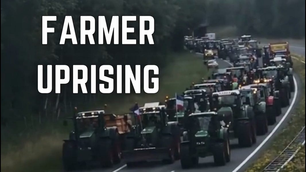 Dutch Farmers Turn up the Heat on the Government: Fishermen Allies Join the Cause