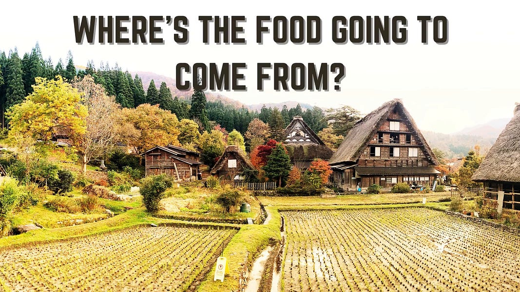 Where's the Food Going to Come From? Climate Stupidity Is Going to Kill Us All