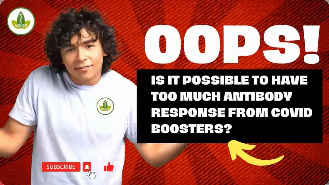 How much of an antibody response is too much for Covid vaccine boosters?