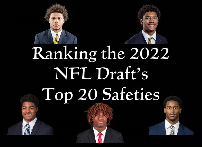 Ranking the 2022 NFL Draft's top 20 safeties