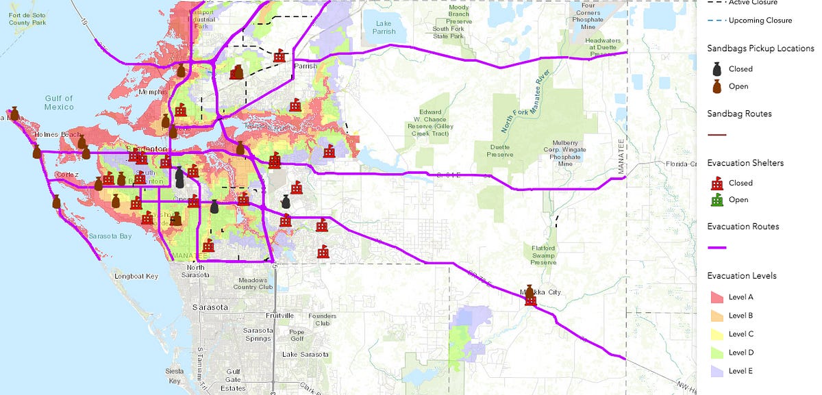 Hurricane Ian update Manatee County issues evacuation orders