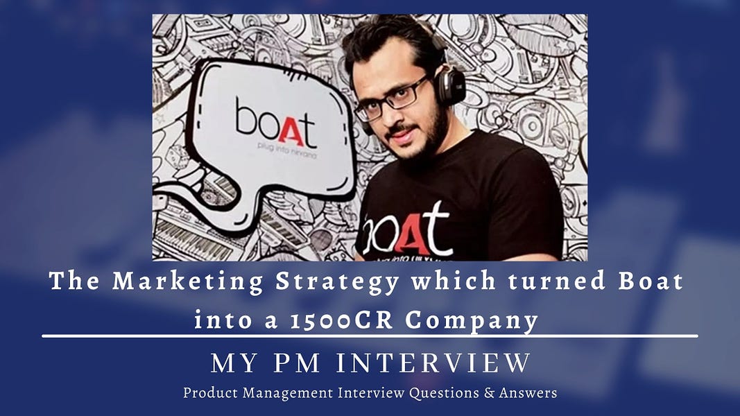a case study on marketing strategy of boat