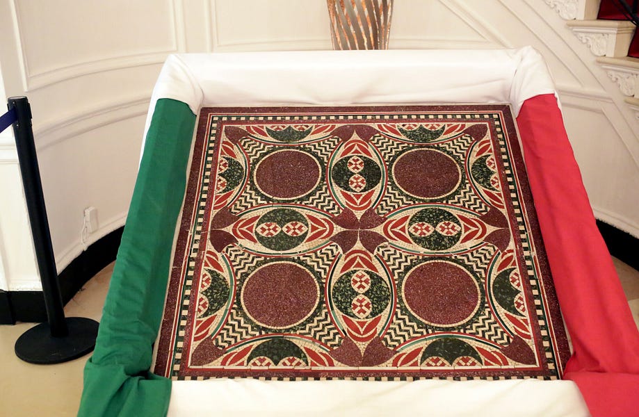 Caligula's Coffee Table by Melanie Renzulli