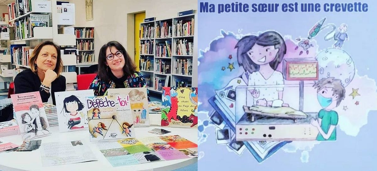 "Ma petite soeur est une crevette", le livre jeunesse d'Aude Delbirani