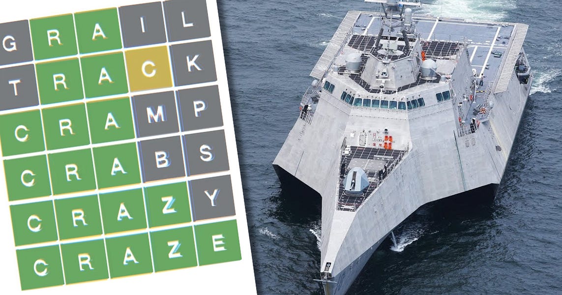 Navy relieves ship captain over repeated Wordle losses