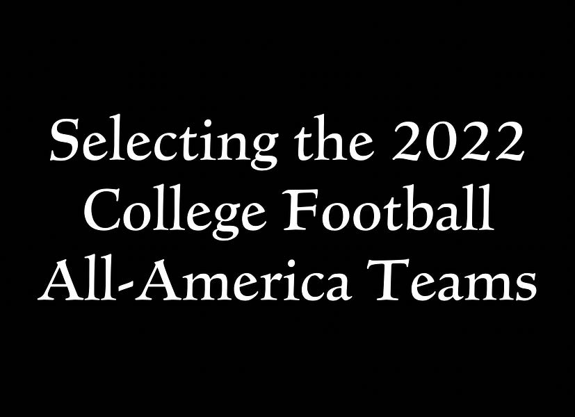 USC leads the 2022 college football AllAmerica Teams