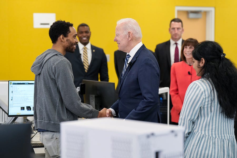 At the nation’s largest HBCU, Biden promotes his latest economic priority