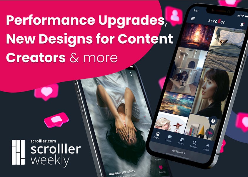 🛠 Categories Page Updates, New Designs for Content Creators(00)