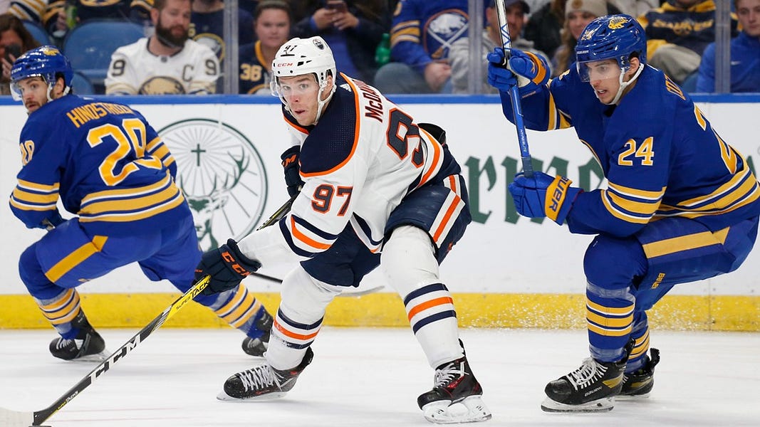 Serene Preview: Oilers At Sabres Landscape Digital Art Serene Preview: Oilers At Sabres Landscape Digital Art