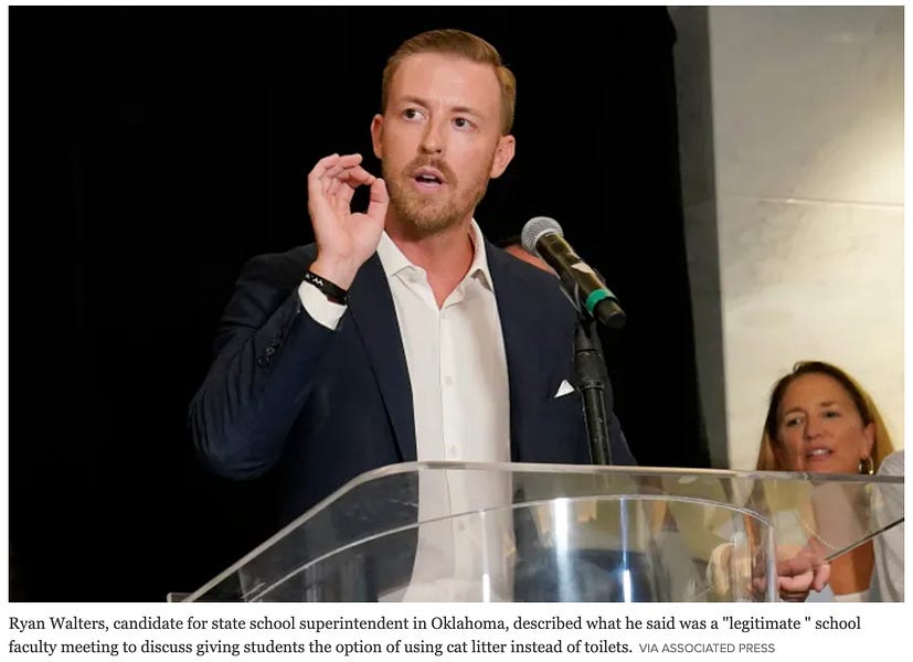 Litter Boxes In Schools An Idea Whose Time Has Come, Part Six