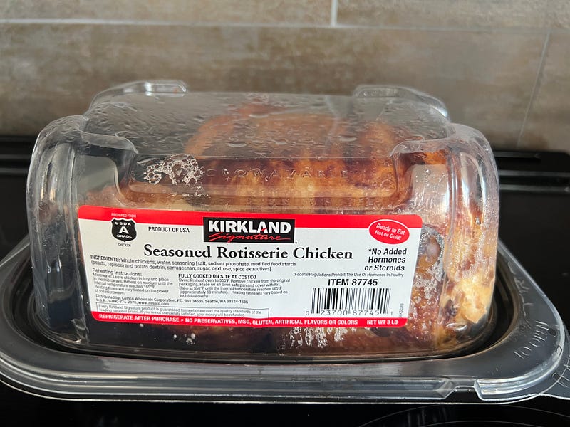 Costco’s 4.99 rotisserie chicken... What's your healthy food hack for inflation?