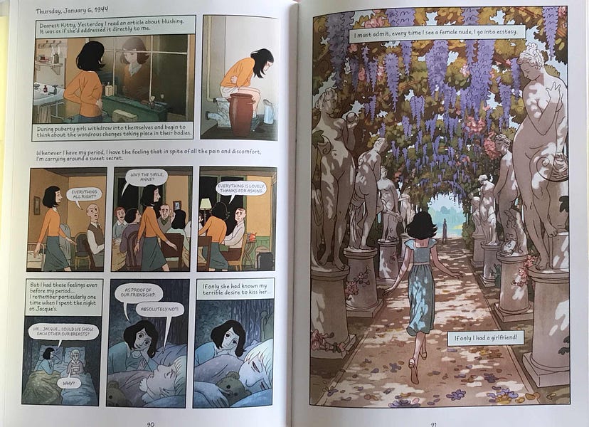 Was Anne Frank bisexual? - by Ruth Franklin - Ghost Stories