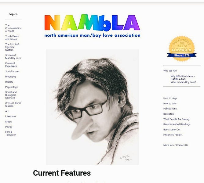 NAMBLA Gives Phil Godlewski Honorary BoyLover of the Year Award