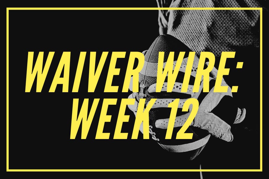 Walking the IDP Waiver Wire Week 12 The IDP Show