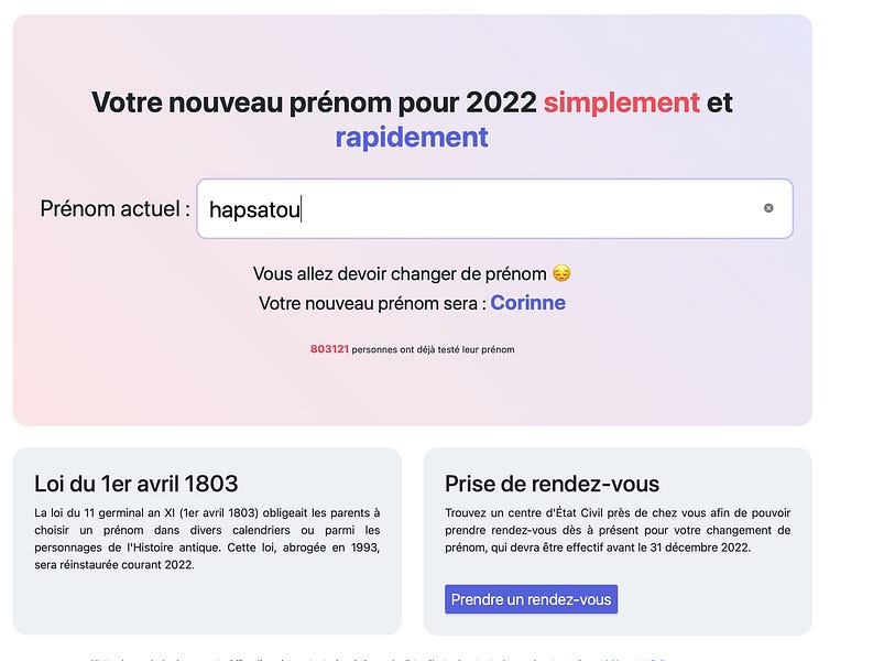 Vite mon prénom est un piège de l'extrêmedroite