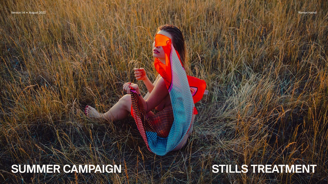 Photography Treatments by Ramon Haindl