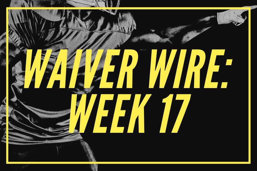 Walking the IDP Waiver Wire Week 17 by Jeff Pomazal