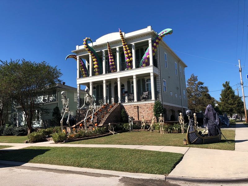 The Kraken House. by Mr. M.B.G. King New Orleans Lunch