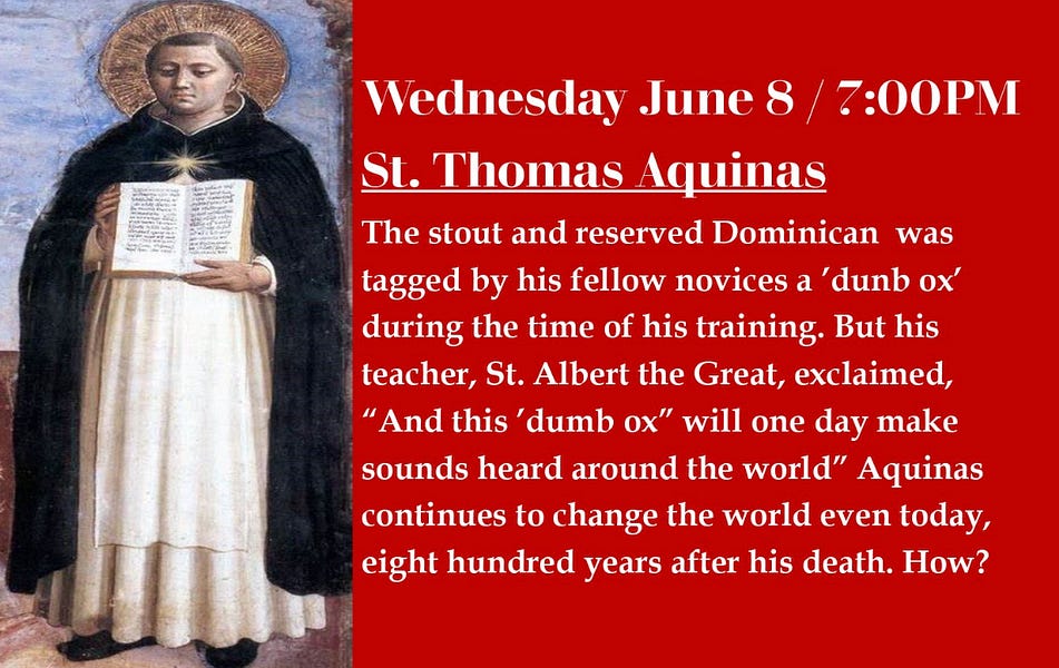 St. Thomas Aquinas Garden State Catholic