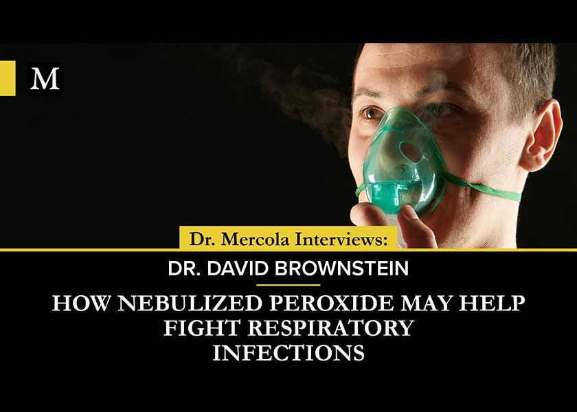 Dr. David Brownstein How Nebulized Peroxide Helps Against Respiratory