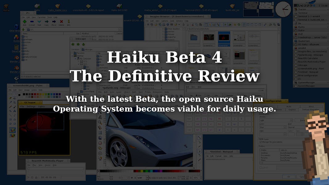 Shared post - Haiku Beta 4 -- The Definitive Review With the ...