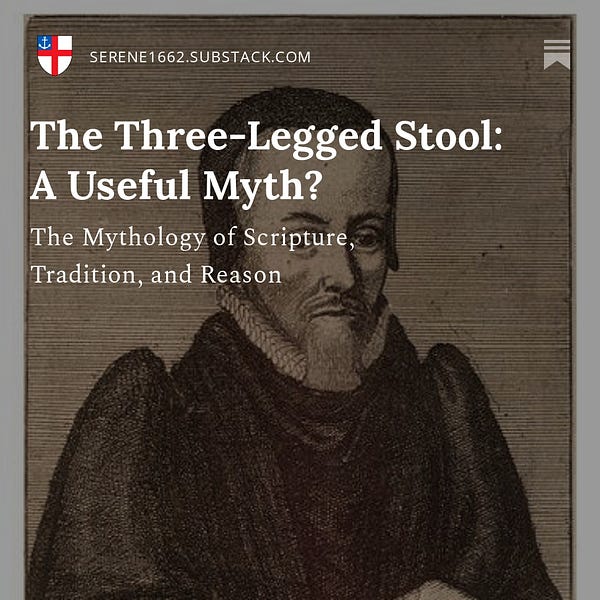 The Three-Legged Stool: A Useful Myth? - by Serene ⚓️🦇