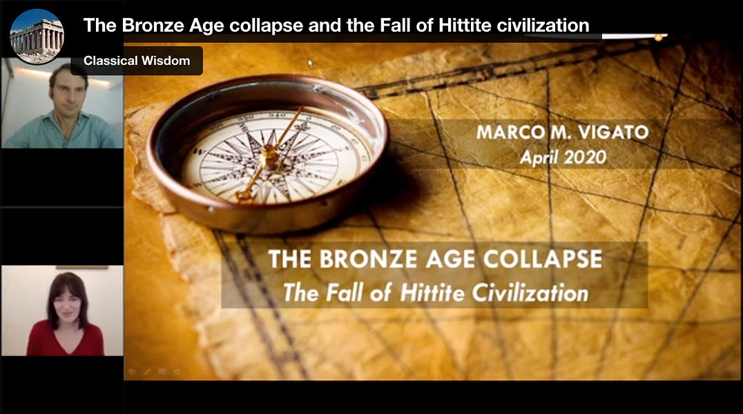 The Bronze Age collapse and the Fall of Hittite civilization