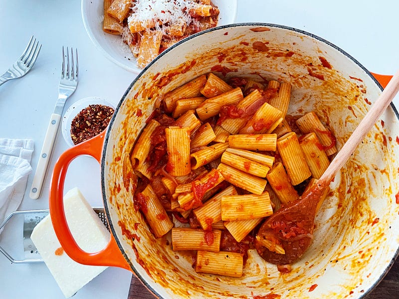David's Amatriciana by Alison Roman a newsletter