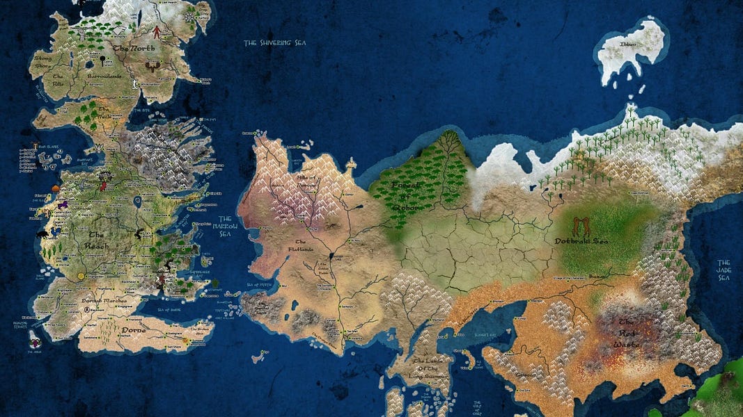 what time frame does game of thrones take place