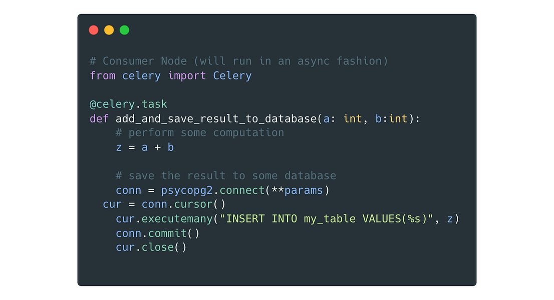 ⭕️ Managing Async Tasks with Celery by BerkGurakan