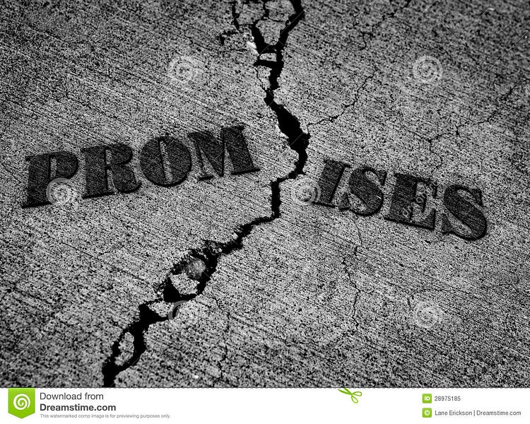 Breaking Promises - by Janice Walton - Aging Well News