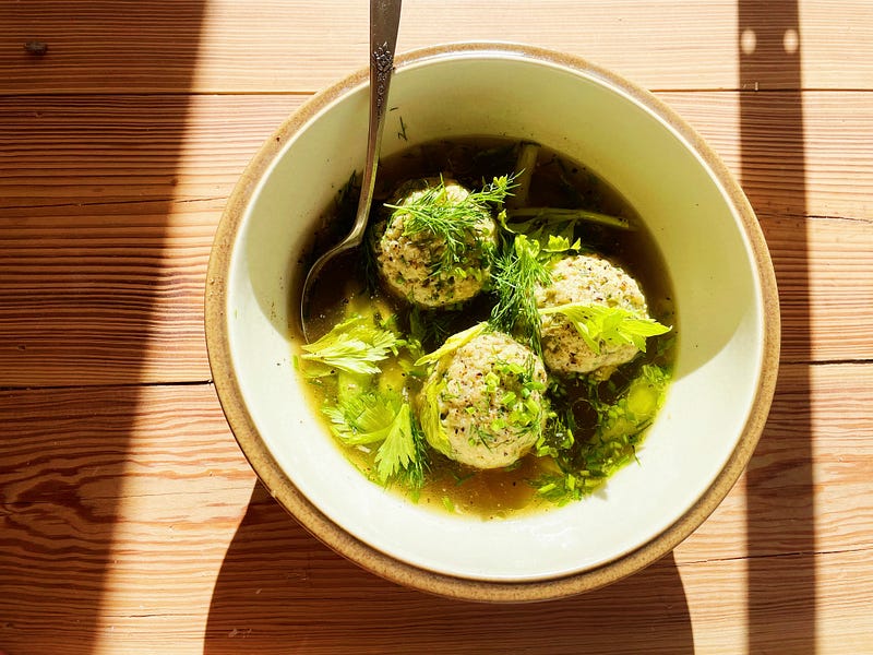 The Perfect Soup Matzo Ball Soup by Alison Roman