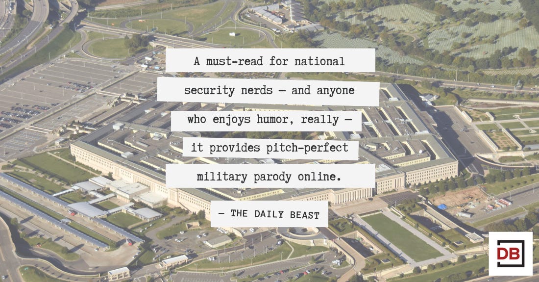 A decade of Duffel Blog by Paul Szoldra Duffel Blog