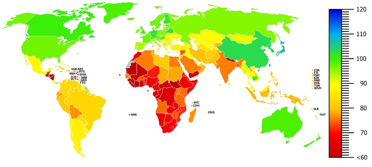 How useful are national IQs? by Noah Carl
