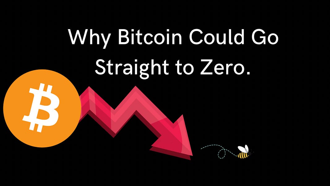 Why Bitcoin Could Go Straight To Zero. by Hunter Bohm