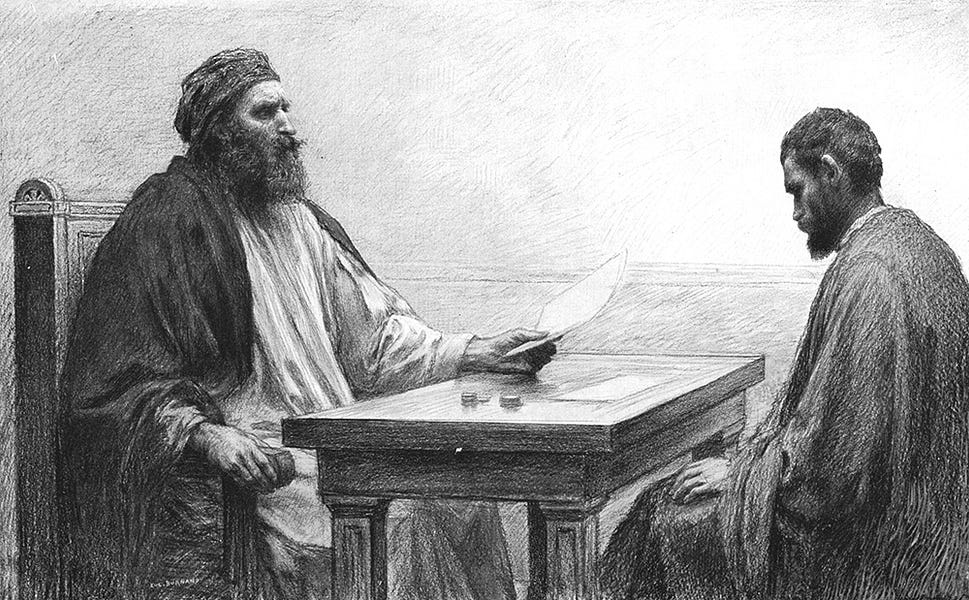 Zeroing the Balance by Fr. Justin Gough