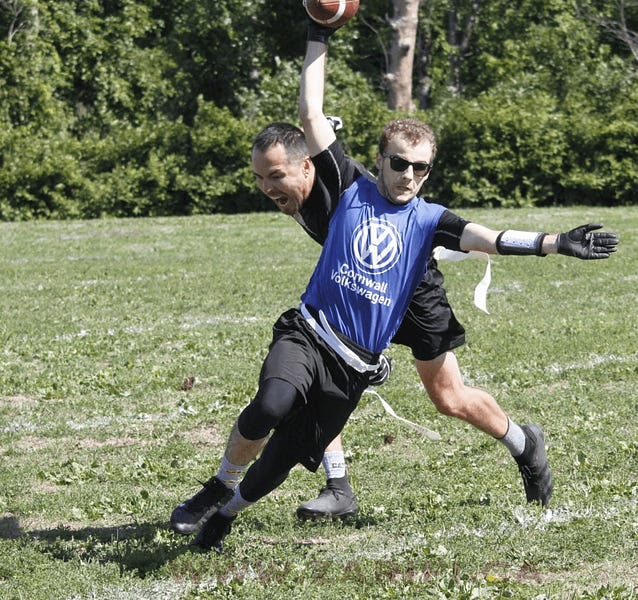 Men’s flag football league offers fun and fitness
