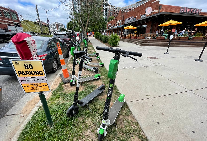 Transit Time Charlotte's scooters are making a comeback