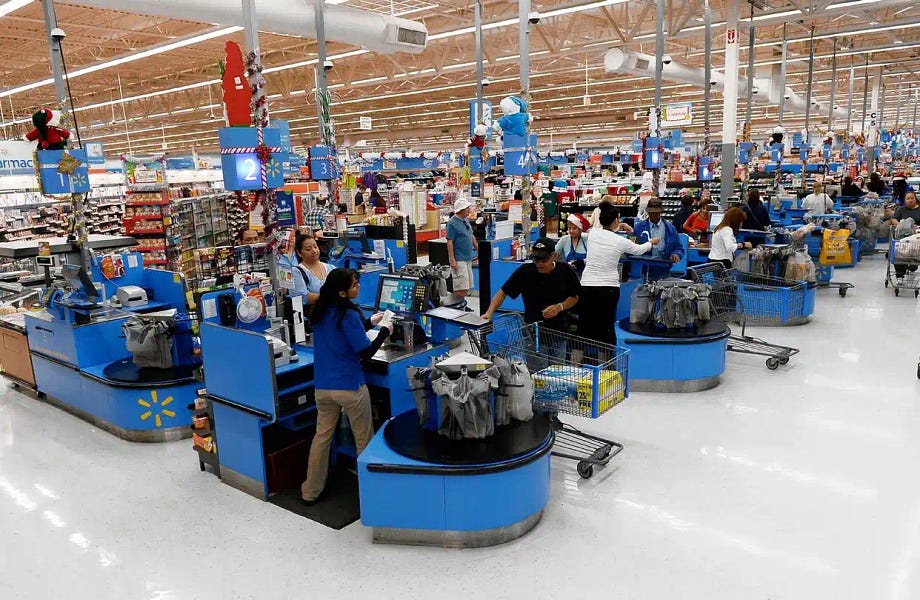 Skipping Scanning Items in Walmart SelfCheckout a Surprise to Only Walmart