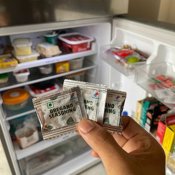 Why does Domino's send extra "Oregano packets"? 🍕