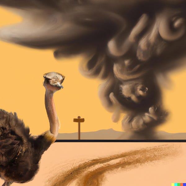 Heads in the Sand Why We Fail to Foresee and Contain Catastrophe