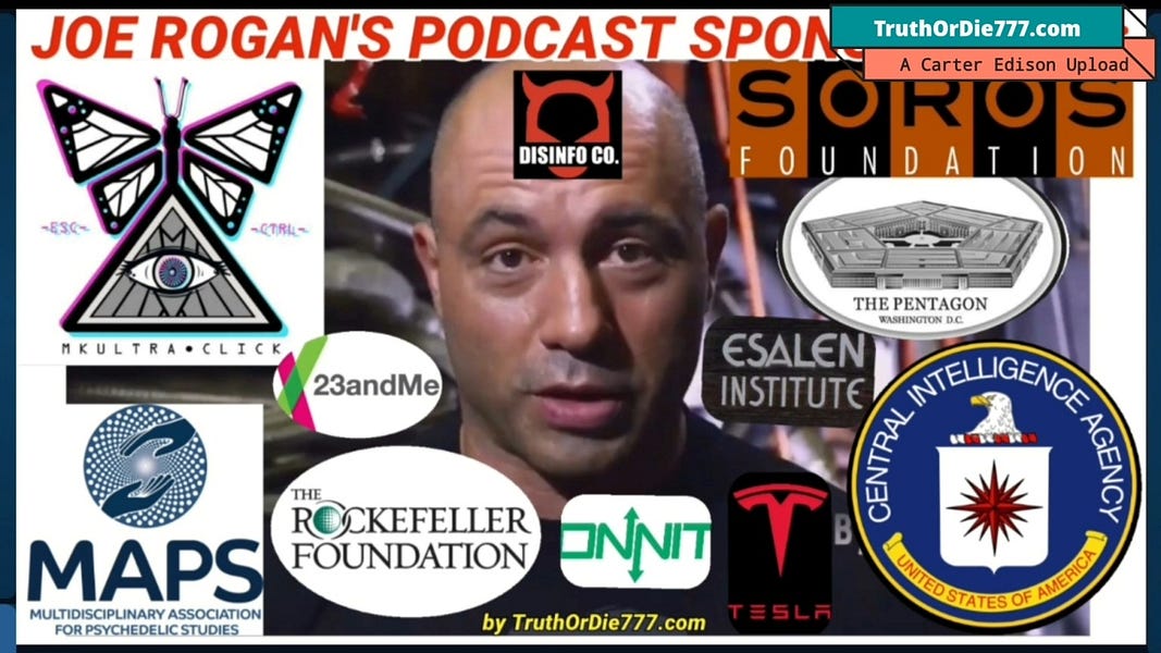 4. JOE ROGAN, THE DRUG-ADDLED CIA SHILL & SELLOUT