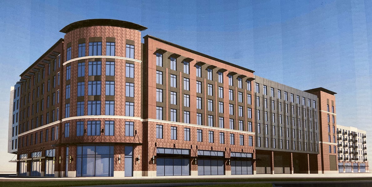 Levee area, Chauncey Hill Mall redevelopment plans start to emerge in