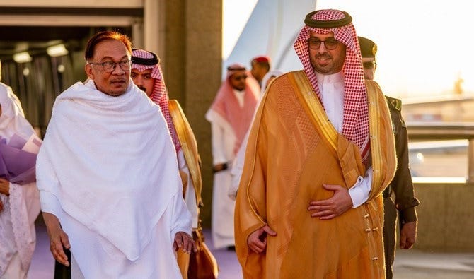 马来西亚总理安瓦尔陷入沙特失态