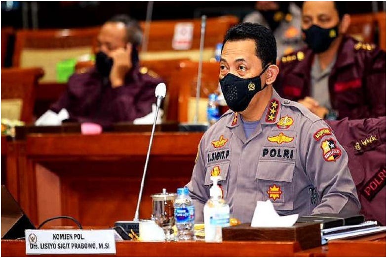Indonesian Top Cop’s Gargantuan Job